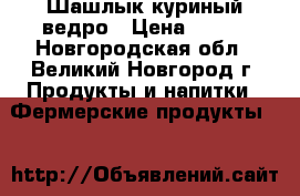 Шашлык куриный ведро › Цена ­ 450 - Новгородская обл., Великий Новгород г. Продукты и напитки » Фермерские продукты   